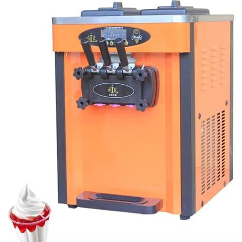 Single Head Soft Ice Cream Machine Desktop Ice Cream Makers Vending Machine 110V 220V