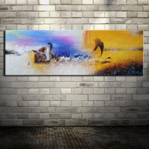 Hand Painted Canvas Painting Arts Poster Modern Abstract Oil Paintings Wall Pictures For Living Room Home Decoration Hotal Decor