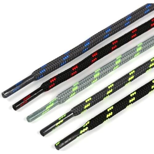 1Pair Outdoor Shoelaces Sport Casual Round Shoes Lace Hiking Slip Rope Shoe Laces Sneakers Boot Shoelace Strings 19COLORS