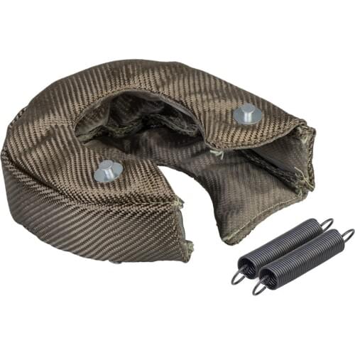 TITANIUM Turbo Heat Shield Turbocharger Blanket Cover for T3 Turbo Housing Turbo Charger T2 T25 T28 GT28 GT30 GT35