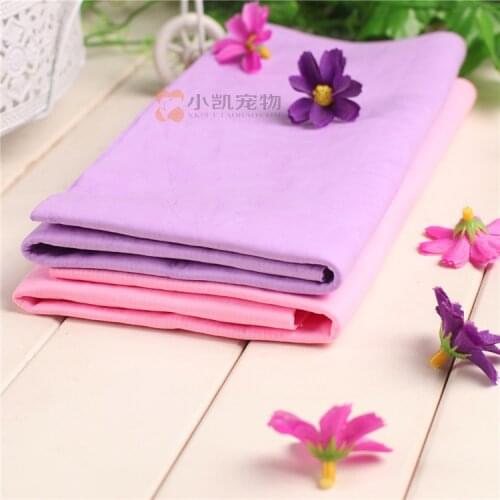 1pcs Ultrafast Special Absorbent Towel Suede Pet Dog Towel PVA Clean And Strong Pet Dog Cat Beach Towel