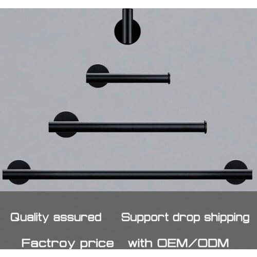 Bathroom Towel Bar Toilet Tissue Paper Holder Towel Rack Bathroom Shelves Bathroom Accessories Set