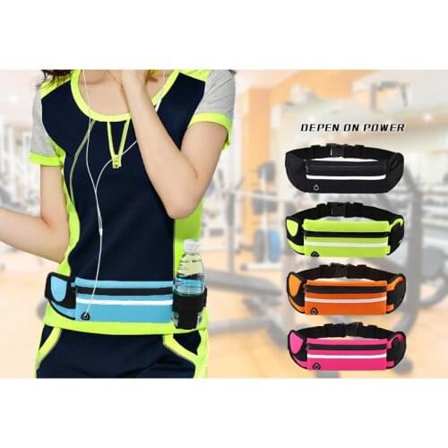 10 inch Women Waist Packs Running Funny-Pack Bottle Holder Belt-Pouch Cycling kidney Waterproof Sport Unisex bum bags sac banane