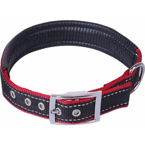 15PCS / LOT Foam Dog Collar Small And Medium Sized Dog Collar High Grade Thickened Nylon Collar
