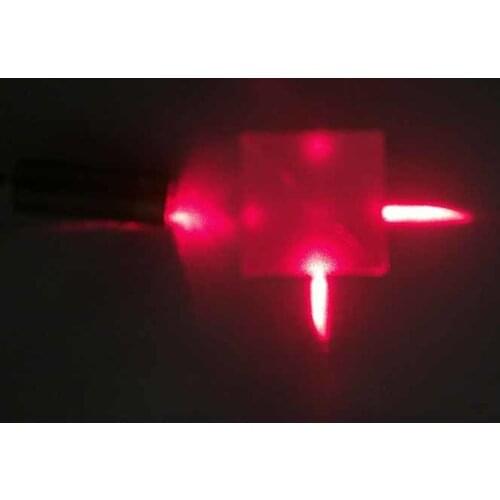 2:8 Splitting Cube Mitsubishi Mirror Optical Glass Glued Triangular Prism Splitting Prism 15*15*15mm