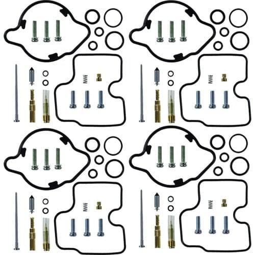 4 Pack of Carburetor Carb Rebuild Kit for Honda Magna 750,VF750C,VF750,VF 1994-2003