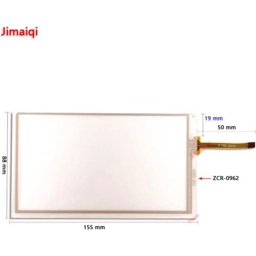 6.2 inch 4 Wire Resistive Touch Screen For Lcd Mydean 7112 Tablet DVD Radio Navigation Screen 155*88mm