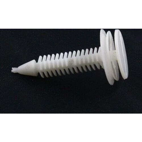 KELIMI Auto Truck Front Rear Door Trim Panel Retainer Rivets White for Chevrolet Buick Universal Car