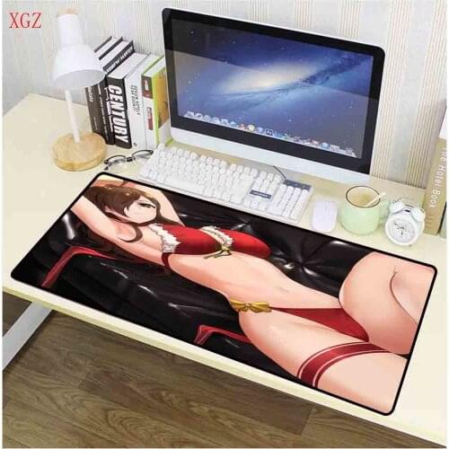 XGZ Large Mouse Pad Sexy Girl Anime Mouse Pad Computer Notebook Non-slip Carpet Desk Mat 900X400mm
