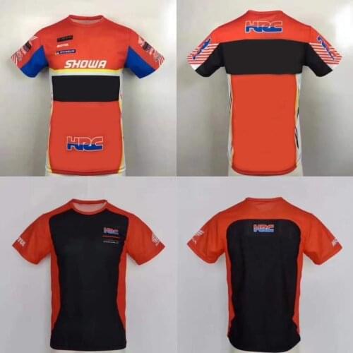 Motocross T-Shirt For Honda HRC Racing Motorcycle Bike Riding Cycling T-shirt