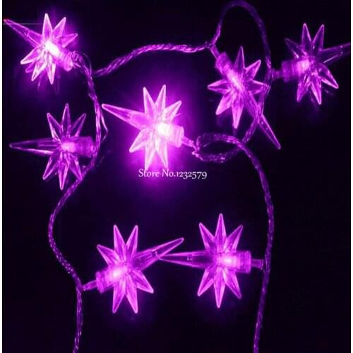 Multicolor 20M 200 LED Fairy String Lights Polaris North Star Christmas Tree Outdoor Indoor Wedding Decor Holiday