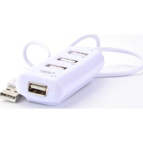J60A New High Quality High Speed ​​Hub Adapter USB Hub Mini USB 2.0 Expansion 4 Port Splitter for PC Laptop Notebook Receiver