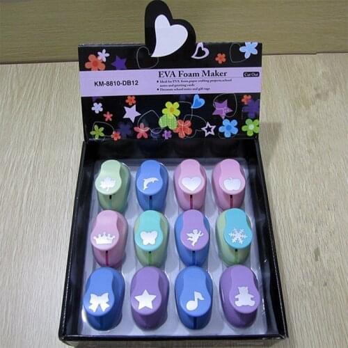 Set large furador paper punch scrapbooking hole punches craft perfurador diy puncher paper embossing cutter