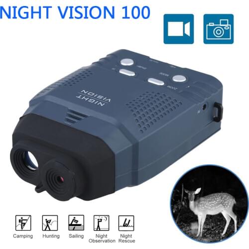 NV100 7X31 Infared Digital Hunting Night Vision Binoculars 2.0 LCD military Day and Night Vision Goggles Telescope for Hunting