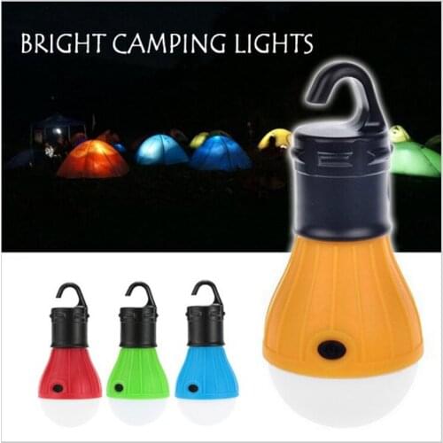 Outdoor Camping Lamp Tent Light Torch Flashlight Hanging Flat Led Light Mode Adjustable Lantern Aaa Battery Abs Plastic