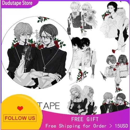 Characters Washi Tape Twin Baroque 77