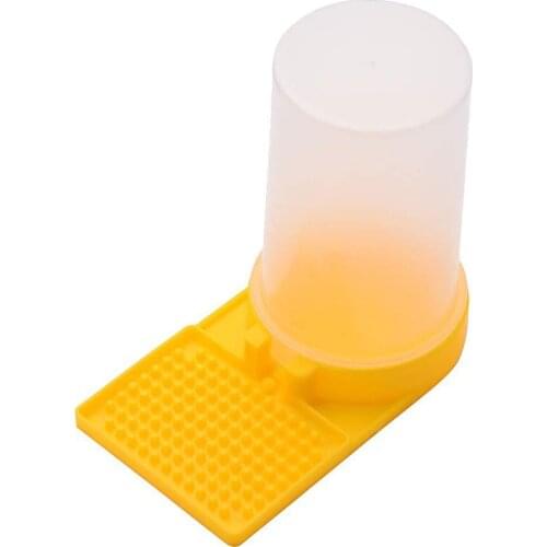 1pc Feeders For Bees Plastic Watering Feeding Feed Waterer Bottles Cups Box Beekeeping Beehive Tools Agriculture Equipment