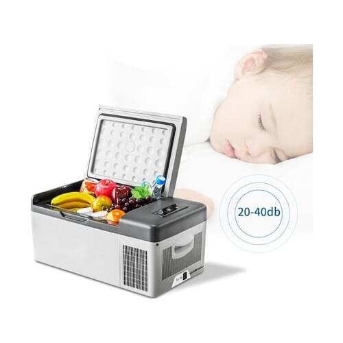 Portable Compressor Fridge Freezer for car and Home 12V/24V DC Car Refrigerator Freeze for Home Traveling -20 Degrees Auto Cool