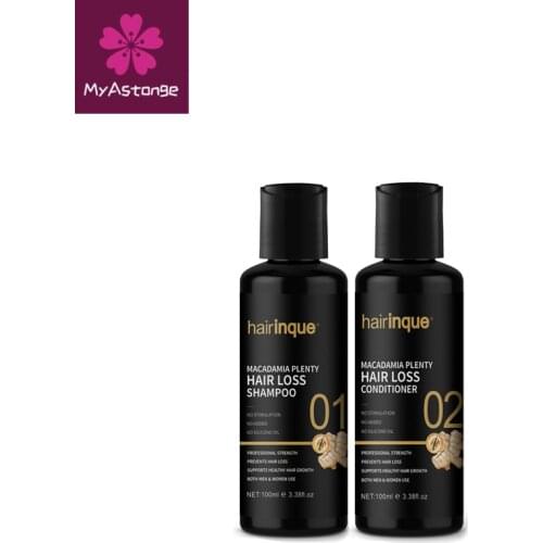 Hairinque Macadamia Plenty Hair loss Shampoo Conditioner Set For Hair Regrowth Repair Hair root Thicken Hair Care Set