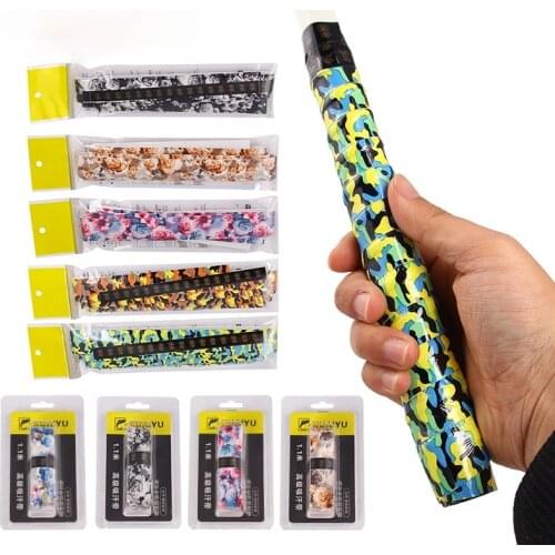 Special Sports Camouflage Printing for Fishing Rods Sweat-absorbent Non-slip Belt Fishing Rod Grips Wrapped Keel Hand Glue