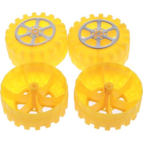 2xDIY Assembled Wind Powered Jet Tank Technology Model Scientific Toy