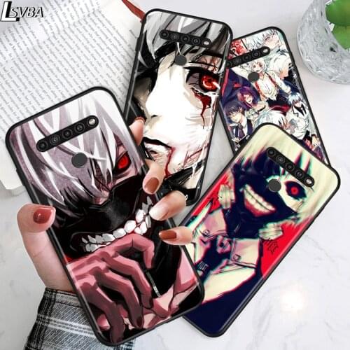 Anime Tokyo Ghoul Japan for LG G8 G8S G8X V30 V35 V40 V50 V60 ThinQ Q60 K40 K50 K51 K61 K71 K92 K62 Soft Black Phone Case