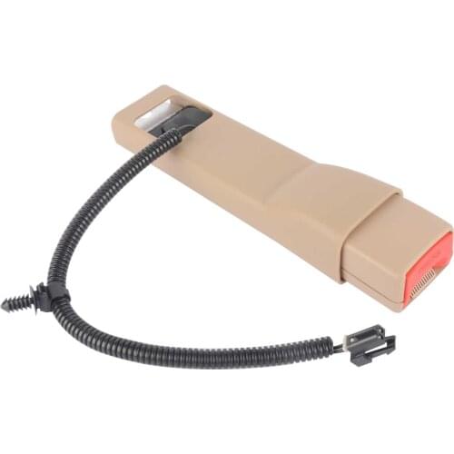 AP02 Drivers Seat Belt Buckle Tan 19121538 For Chevrolet Silverado GMC Sierra Yukon