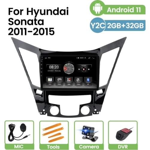 TomoStrong Car Radio For Hyundai Sonata 2011 2012 2013 2014 2015 HD 1024*600 Navigation Carplay RDS Video Multimedia Player WiFi