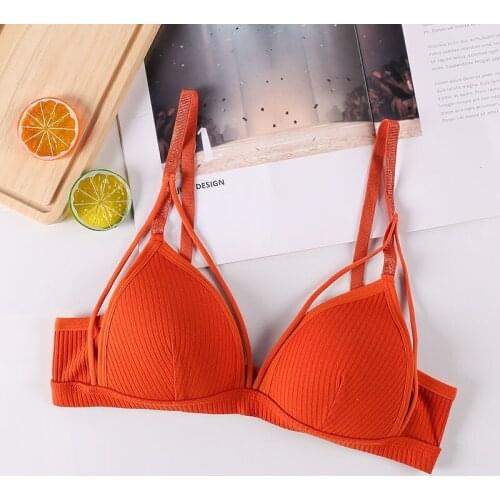 Seamless Soft Bras Women Wireless Push Up Bralette Backless Comfort Underwear Bralette Sexy Lingerie W1