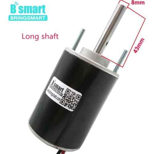 Large Torque 3420 DC Motor Short/Long/Threaded Shafts 12V Adjustable Speed Reversible Electric Motor For Lawn Mower