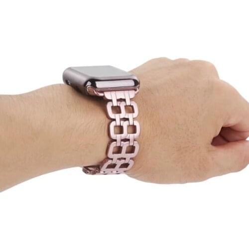 Crystal Diamond Watch Band For Apple Watch 4 Wrist Bracelet Luxury Strap Replacement Band For Apple Watch Series 1 2 3 38mm-42mm