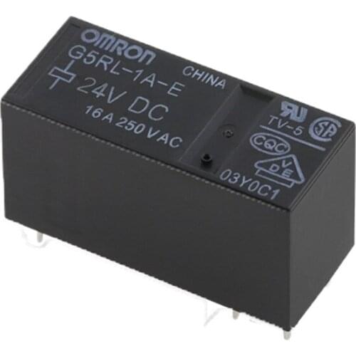 HOT 12V relay G5RL-1A-E-24VDC G5RL 1A E 24VDC G5RL1AE24VDC A set of normally open DC24V 24VDC 24V 16A 6PIN