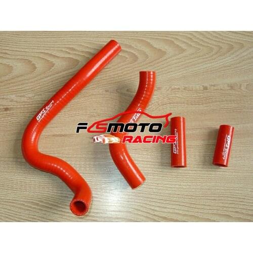 RED 4 PCS Silicone Radiator Hose FOR Honda CR250 CR250R 1992 - 1996 2-stroke CR 250 R 250R 1993 1994 1995