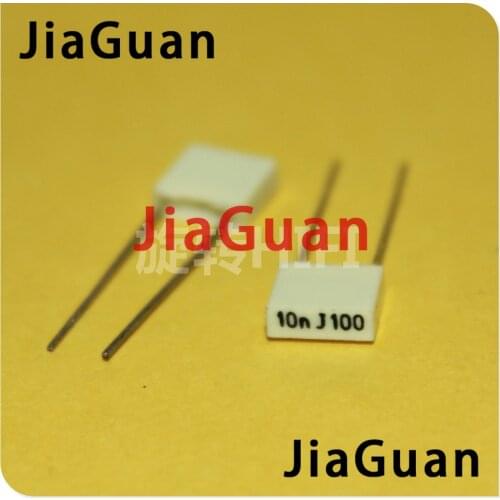 50PCS AV R82 0.01UF 100V 5% P5MM copper film capacitor KEMET 103/100V MKT 0.01U 10NF Arcotronics RSB 0.01uF/100V 103J100