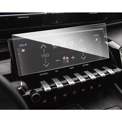 RUIYA For 508 2019 2020 8 Inch Car Navigation Touch Screen Protector Auto Interior Accessories Tempered Glass Film 270*117MM