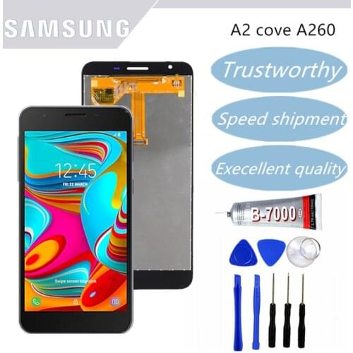 For Samsung Galaxy A2 Core A260F/DS LCD Display Touch Screen Digitizer Assembly For Samsung A2 Core A260 LCD Screen