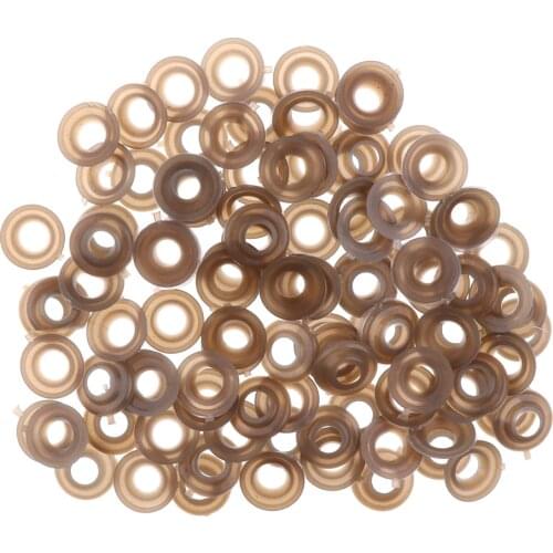100 Pieces 15mm Safety Eyes Nose Washer BACK For Bear Doll DIY Craft