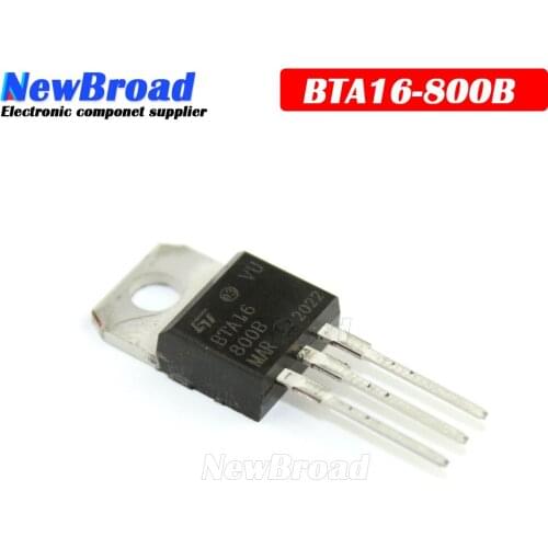 10pcs BTA16-800B TO-220 BTA16-800 TO220 BTA16 800V 16A 16-800B new and original