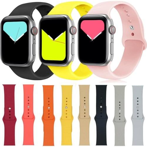 20Colors Band for AppleWatch Jewelry Iwatch Band Colorful Bracelet Sport Belt Replacement New