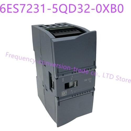 6ES7231-5QD32-0XB0 S7-1200 Original Analog Input Module SM 1231 TC 4 AI 6ES7 231-5QD32-0XB0 6ES72315QD320XB0