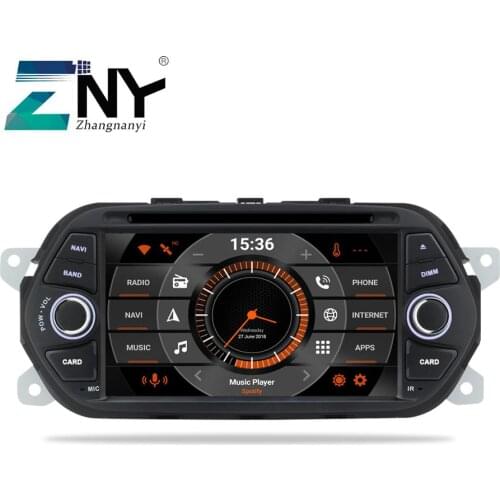 7" Android 10 Car GPS Stereo For Fiat Tipo Egea Dodge Neon Auto Radio DVD Navigation WiFi Bluetooth DSP Audio Video Rear Camera