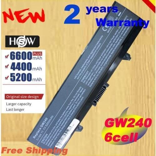 Battery for Dell 1525 1526 1545 type: 312-0625 312-0633 451-10478 451-10533 D608H GW240 HP297 M911G RN873 XR693 Fast shipping