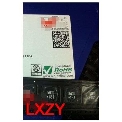 Free Shipping 10PCS/lot 744771218 WE181 180UH 1.24A 12X12X6MM W E Chip Shielded Power Inductor