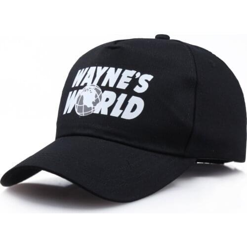Wayne World Baseball Cap Casual Hat Women Men Outdoor Hats Adjustable Visors Caps