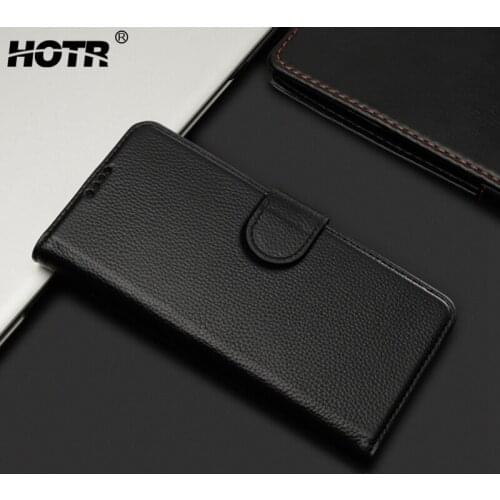 S10 Plus Genuine Leather Case for Samsung Galaxy S10 Real Leather Case for Samsung S10e Full Protect Flip Wallet Stand Cover Bag