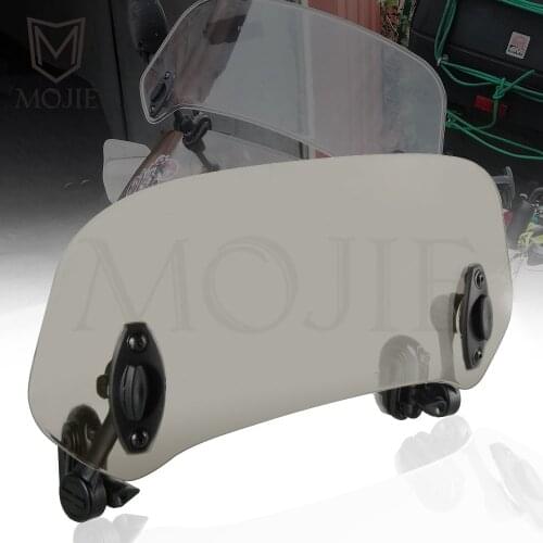 Motorcycle Windshield Extension Spoiler Windscreen Air Deflector For GILERA PIAGGIO MP3 125 400 300 125 250 500 DNA ICE 50 GP