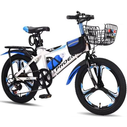 18 Inch Childrens Mountain Bike Variable Speed Disc Brake For Boys And Girls Aged 4-6-8-10