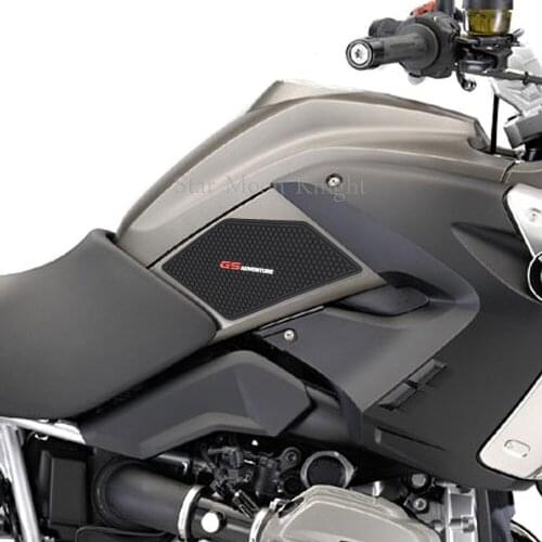 For BMW R1200GS R 1200 GS ADV Adventure 2004 - 2013 Motorcycle Non-slip Side Fuel Tank Stickers Waterproof Pad Rubber Sticker