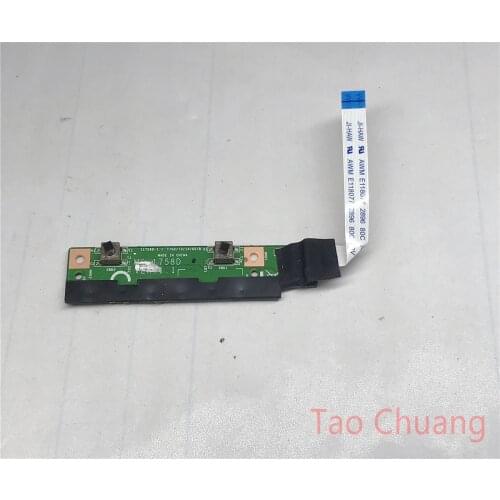 FOR MSI GP70 MS-1758 17.3" laptop power button board media board with cable MS-1758D
