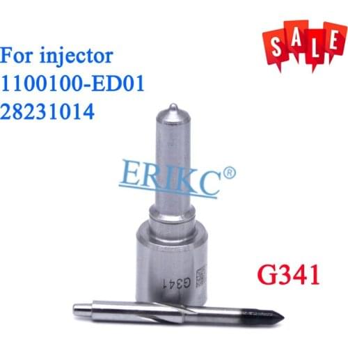 ERIKC G341 Euro 5 Original CR Fuel Engine Injector Nozzle For Diesel Injection 1100100-ED01 28231014 Peugeot CITROEN FIAT FORD